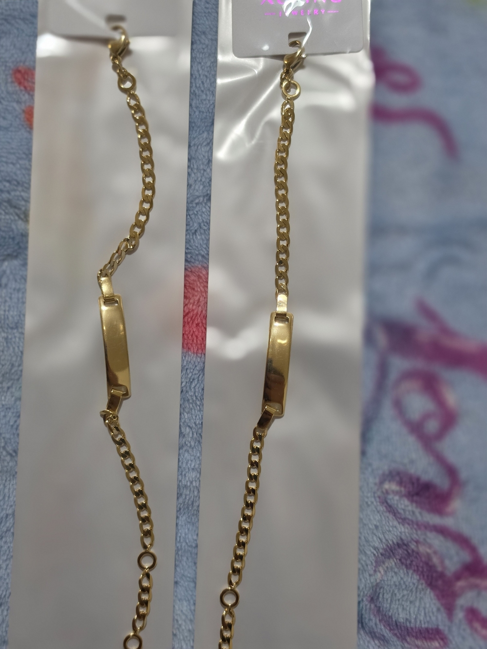 Xuping brand Italian 14k gold-plated children's bracelet, high-quality for daily